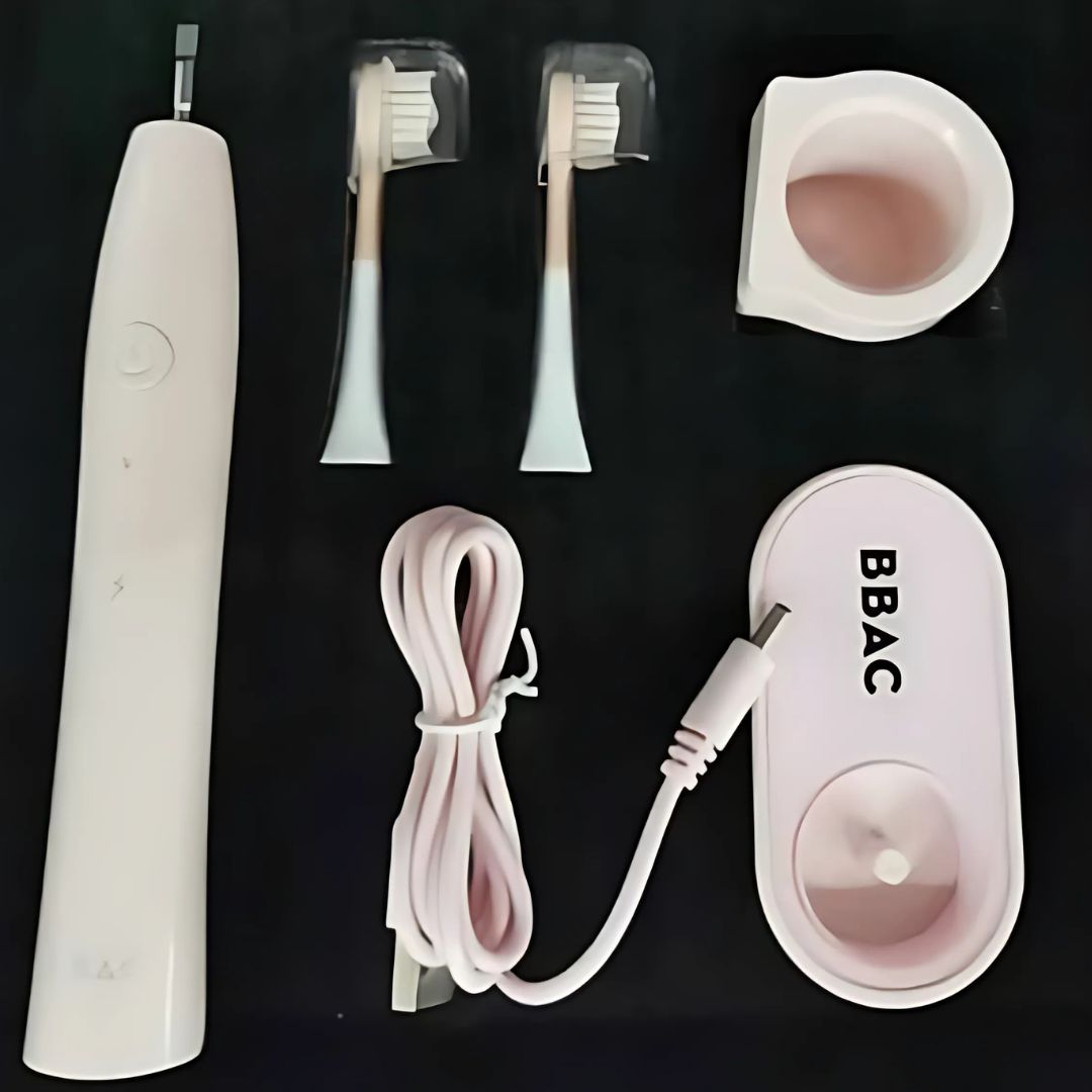 Επαναφορτιζόμενη Ηλεκτρική Οδοντόβουρτσα με 2 Κεφαλές Επαναφορτιζόμενη Ηλεκτρική Οδοντόβουρτσα με 2 Κεφαλές