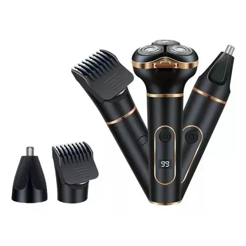 Επαναφορτιζόμενη Κουρευτική και Ξυριστική Μηχανή 3 σε 1 Hoomei με Αδιάβροχη Προστασία και Ασύρματη Λειτουργία Επαναφορτιζόμενη Κουρευτική και Ξυριστική Μηχανή 3 σε 1 Hoomei με Αδιάβροχη Προστασία και Ασύρματη Λειτουργία