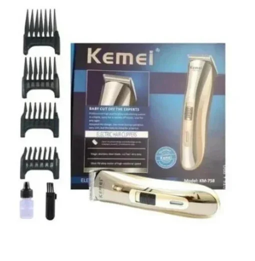 Επαναφορτιζόμενη Κουρευτική Μηχανή Kemei Χρυσό – Επαγγελματική και Αθόρυβη Επαναφορτιζόμενη Κουρευτική Μηχανή Kemei Χρυσό – Επαγγελματική και Αθόρυβη