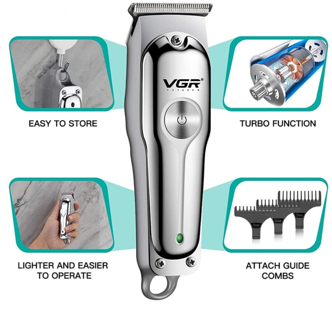 Επαναφορτιζόμενη Κουρευτική Μηχανή - VGR Επαναφορτιζόμενη Κουρευτική Μηχανή - VGR