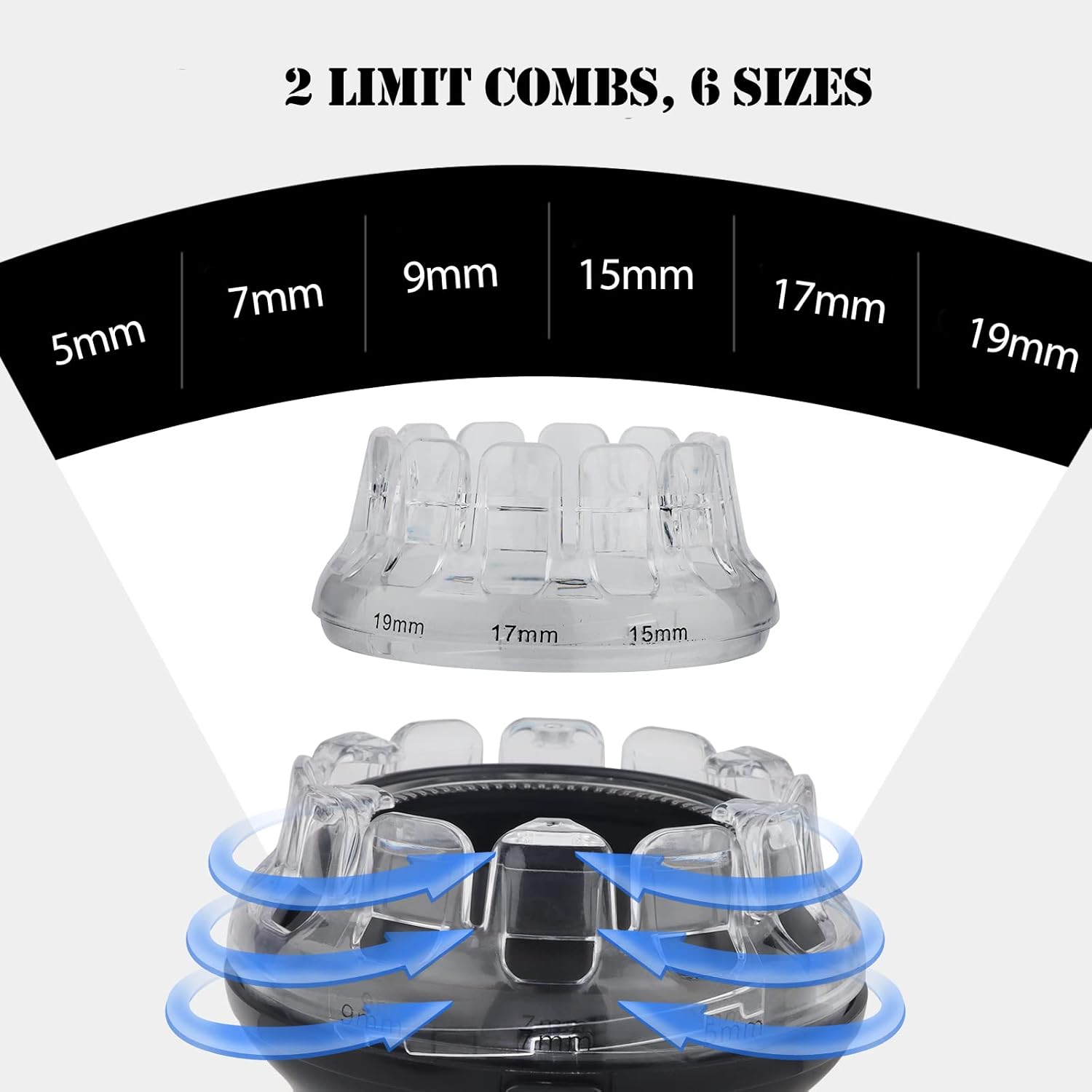 Επαναφορτιζόμενη Κουρευτική Μηχανή με Περιστρεφόμενη Κεφαλή 360° & USB Φόρτιση - Για Μαλλιά, Γένια & Σώμα - Kemei Επαναφορτιζόμενη Κουρευτική Μηχανή με Περιστρεφόμενη Κεφαλή 360° & USB Φόρτιση - Για Μαλλιά, Γένια & Σώμα - Kemei