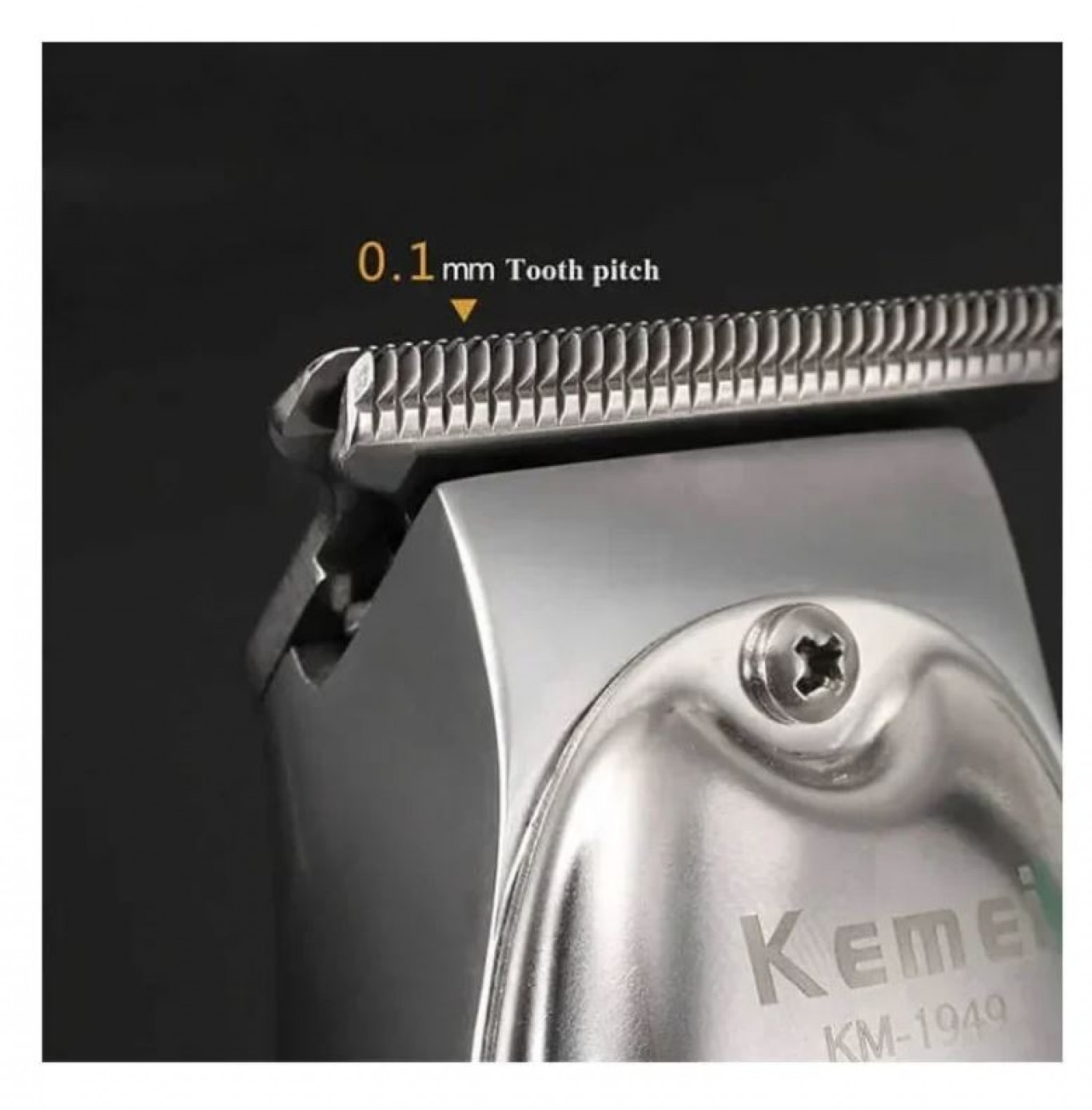 Επαναφορτιζόμενη Κουρευτική Μηχανή με USB Μπαταρίας 1400mAh και Λειτουργία Έως 180 Λεπτά - Kemei Επαναφορτιζόμενη Κουρευτική Μηχανή με USB Μπαταρίας 1400mAh και Λειτουργία Έως 180 Λεπτά - Kemei