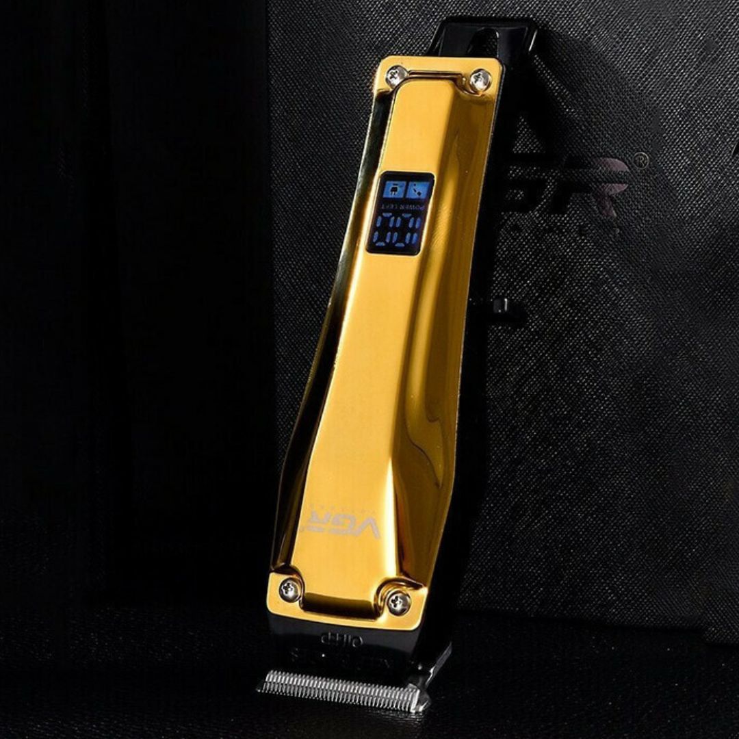 Επαναφορτιζόμενη Κουρευτική Μηχανή σε Χρυσό Χρώμα VGR V-905 Επαναφορτιζόμενη Κουρευτική Μηχανή σε Χρυσό Χρώμα VGR V-905