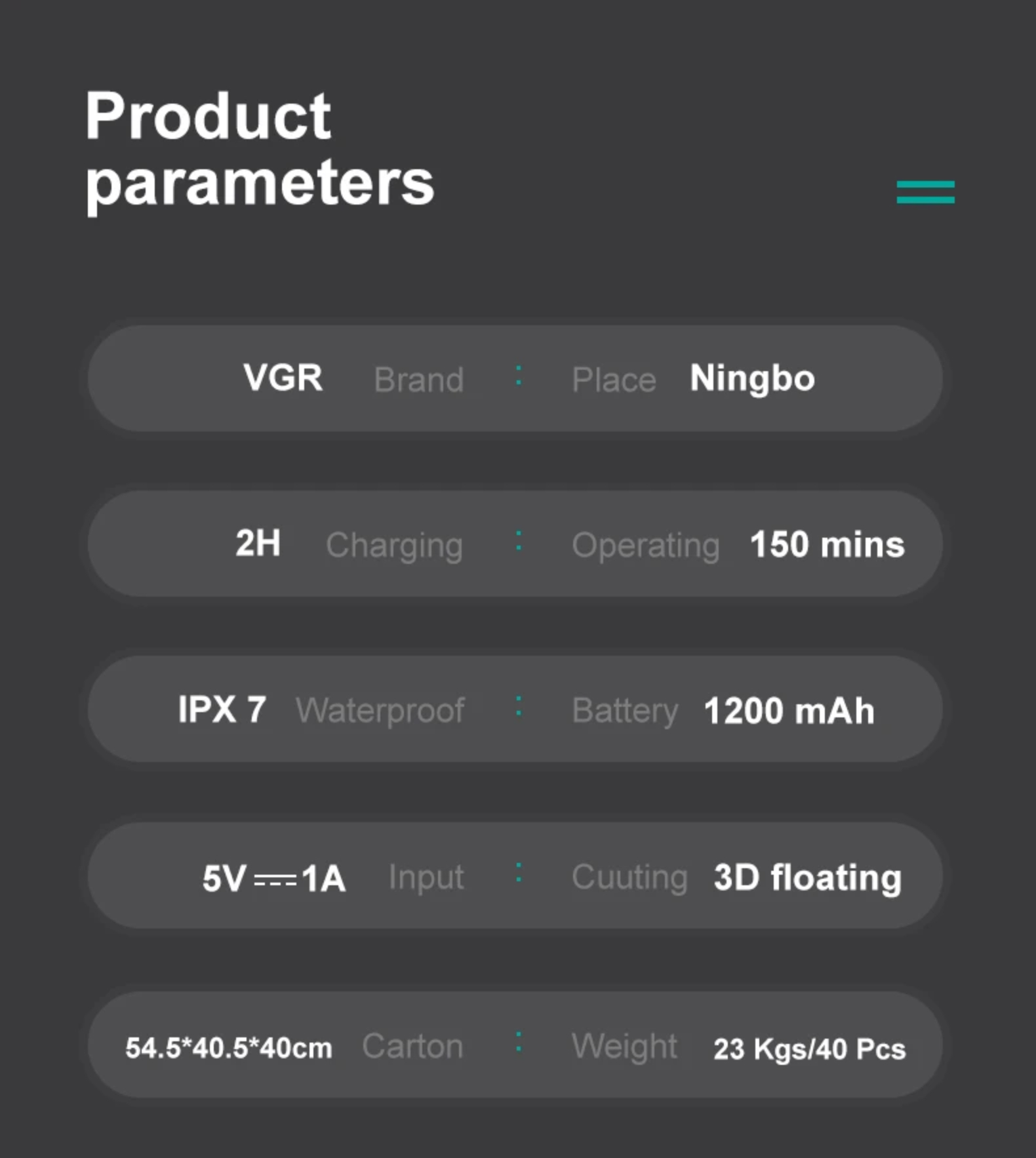 Επαναφορτιζόμενη- Ξυριστική - Κουρευτική - Trimmer Επαναφορτιζόμενη Μηχανή Προσώπου -VGR Επαναφορτιζόμενη- Ξυριστική - Κουρευτική - Trimmer Επαναφορτιζόμενη Μηχανή Προσώπου -VGR
