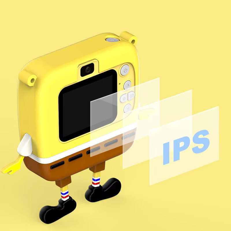 Επαναφορτιζόμενη Παιδική Ψηφιακή Φωτογραφική Μηχανή 1080P & Βιντεοκάμερα - Μπομπ Σφουγγαράκης Επαναφορτιζόμενη Παιδική Ψηφιακή Φωτογραφική Μηχανή 1080P & Βιντεοκάμερα - Μπομπ Σφουγγαράκης