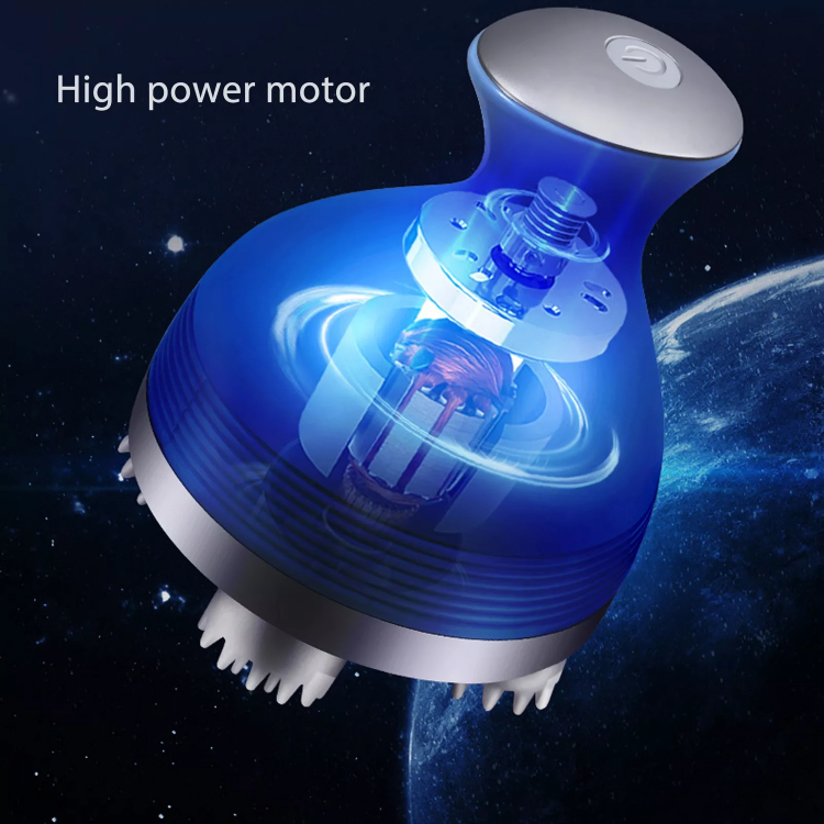 Επαναφορτιζόμενη Περιστρεφόμενη Συσκευή Μασάζ Κεφαλιού Επαναφορτιζόμενη Περιστρεφόμενη Συσκευή Μασάζ Κεφαλιού