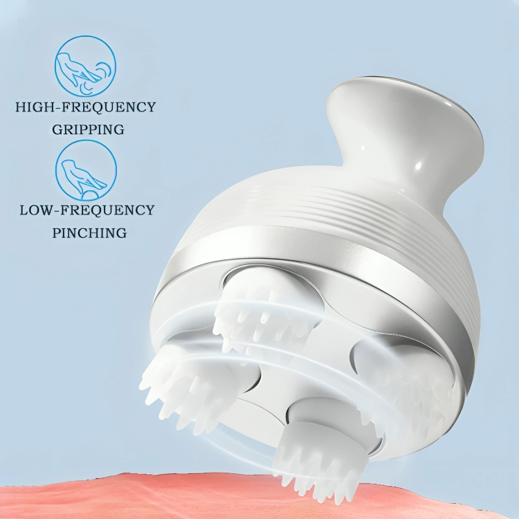 Επαναφορτιζόμενη Περιστρεφόμενη Συσκευή Μασάζ Κεφαλιού Επαναφορτιζόμενη Περιστρεφόμενη Συσκευή Μασάζ Κεφαλιού