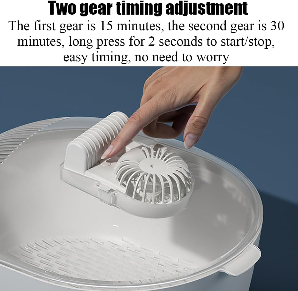 Επαναφορτιζόμενη Πολυλειτουργική Συσκευή Απόψυξης Τροφίμων, Αποστείρωσης, Συντήρησης και Αποθήκευσης με Καλάθι Αποστράγγισης Επαναφορτιζόμενη Πολυλειτουργική Συσκευή Απόψυξης Τροφίμων, Αποστείρωσης, Συντήρησης και Αποθήκευσης με Καλάθι Αποστράγγισης