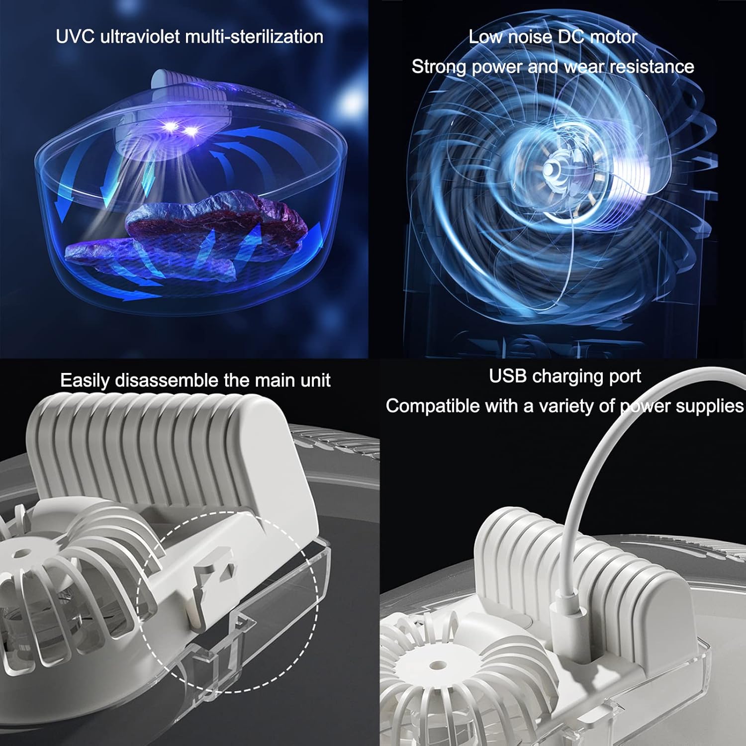 Επαναφορτιζόμενη Πολυλειτουργική Συσκευή Απόψυξης Τροφίμων, Αποστείρωσης, Συντήρησης και Αποθήκευσης με Καλάθι Αποστράγγισης Επαναφορτιζόμενη Πολυλειτουργική Συσκευή Απόψυξης Τροφίμων, Αποστείρωσης, Συντήρησης και Αποθήκευσης με Καλάθι Αποστράγγισης