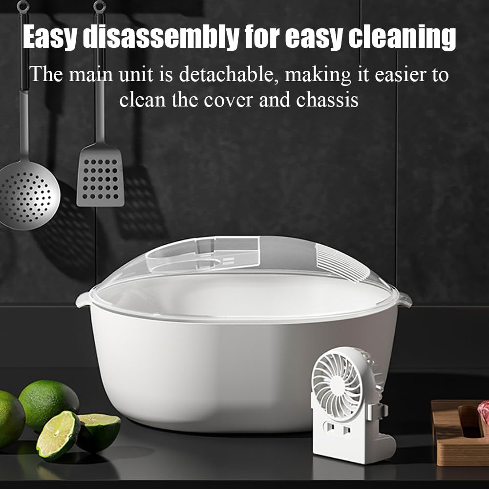 Επαναφορτιζόμενη Πολυλειτουργική Συσκευή Απόψυξης Τροφίμων, Αποστείρωσης, Συντήρησης και Αποθήκευσης με Καλάθι Αποστράγγισης Επαναφορτιζόμενη Πολυλειτουργική Συσκευή Απόψυξης Τροφίμων, Αποστείρωσης, Συντήρησης και Αποθήκευσης με Καλάθι Αποστράγγισης