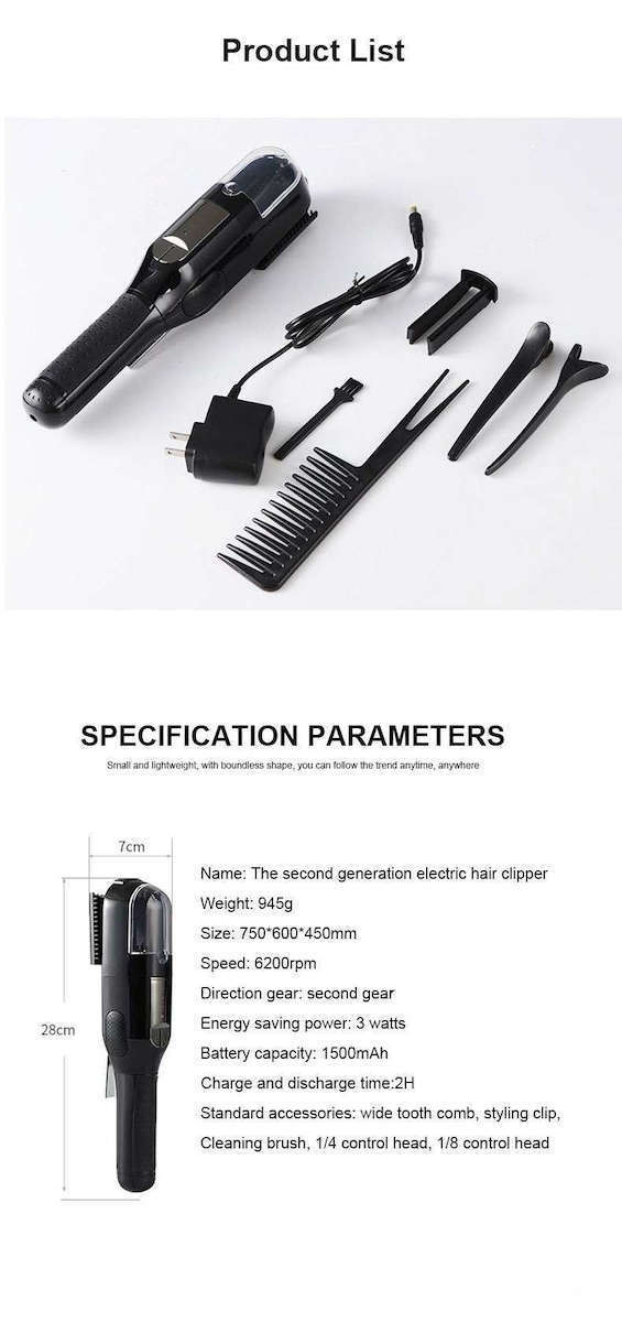 Επαναφορτιζόμενη Συσκευή Αφαίρεσης Ψαλίδας 2000 mAh με 2 Ταχύτητες και Ρυθμιζόμενο Μήκος Κοπής Επαναφορτιζόμενη Συσκευή Αφαίρεσης Ψαλίδας 2000 mAh με 2 Ταχύτητες και Ρυθμιζόμενο Μήκος Κοπής