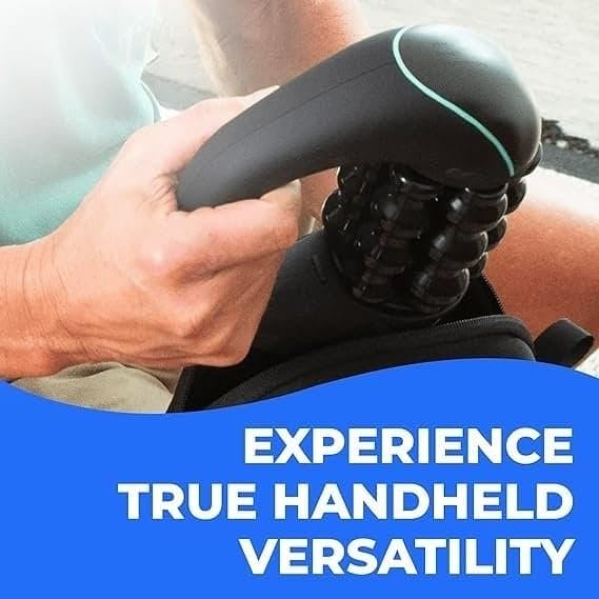 Επαναφορτιζόμενη Συσκευή Κρουστικού Μασάζ με 3 Επίπεδα Έντασης - Powered Rolling Massager Επαναφορτιζόμενη Συσκευή Κρουστικού Μασάζ με 3 Επίπεδα Έντασης - Powered Rolling Massager