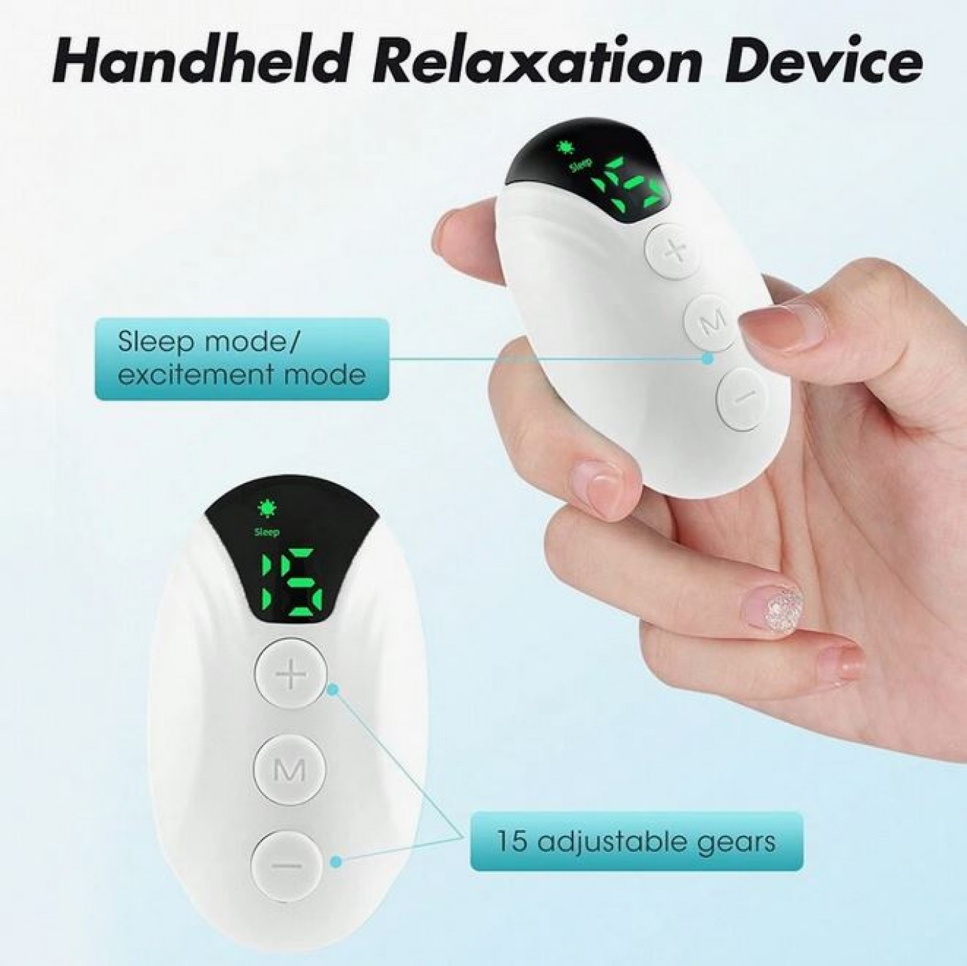 Επαναφορτιζόμενη Συσκευή με Τεχνολογία Μικρορεύματος για Βελτίωση του Ύπνου και Άμεση Χαλάρωση Επαναφορτιζόμενη Συσκευή με Τεχνολογία Μικρορεύματος για Βελτίωση του Ύπνου και Άμεση Χαλάρωση