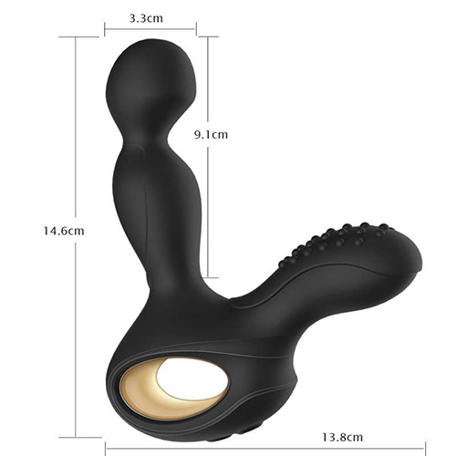 Επαναφορτιζόμενη Θερμαινόμενη Πρωκτική Σφήνα - Περιστρεφόμενη με Τηλεχειριστήριο & 10 Λειτουργίες Δόνησης Επαναφορτιζόμενη Θερμαινόμενη Πρωκτική Σφήνα - Περιστρεφόμενη με Τηλεχειριστήριο & 10 Λειτουργίες Δόνησης