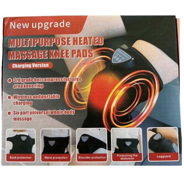 Επαναφορτιζόμενη Θερμαινόμενη Ζώνη για Όλο το Σώμα με Δόνηση - Κατάλληλη για Μέση, Χέρια, Ώμους & Πόδια Επαναφορτιζόμενη Θερμαινόμενη Ζώνη για Όλο το Σώμα με Δόνηση - Κατάλληλη για Μέση, Χέρια, Ώμους & Πόδια