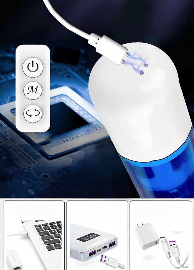 Επαναφορτιζόμενη USB Αντλία Αναρρόφησης & Επιμήκυνσης Πέους - Αυνανιστής - Αδιάβροχος με 10 Λειτουργίες Δόνησης Επαναφορτιζόμενη USB Αντλία Αναρρόφησης & Επιμήκυνσης Πέους - Αυνανιστής - Αδιάβροχος με 10 Λειτουργίες Δόνησης