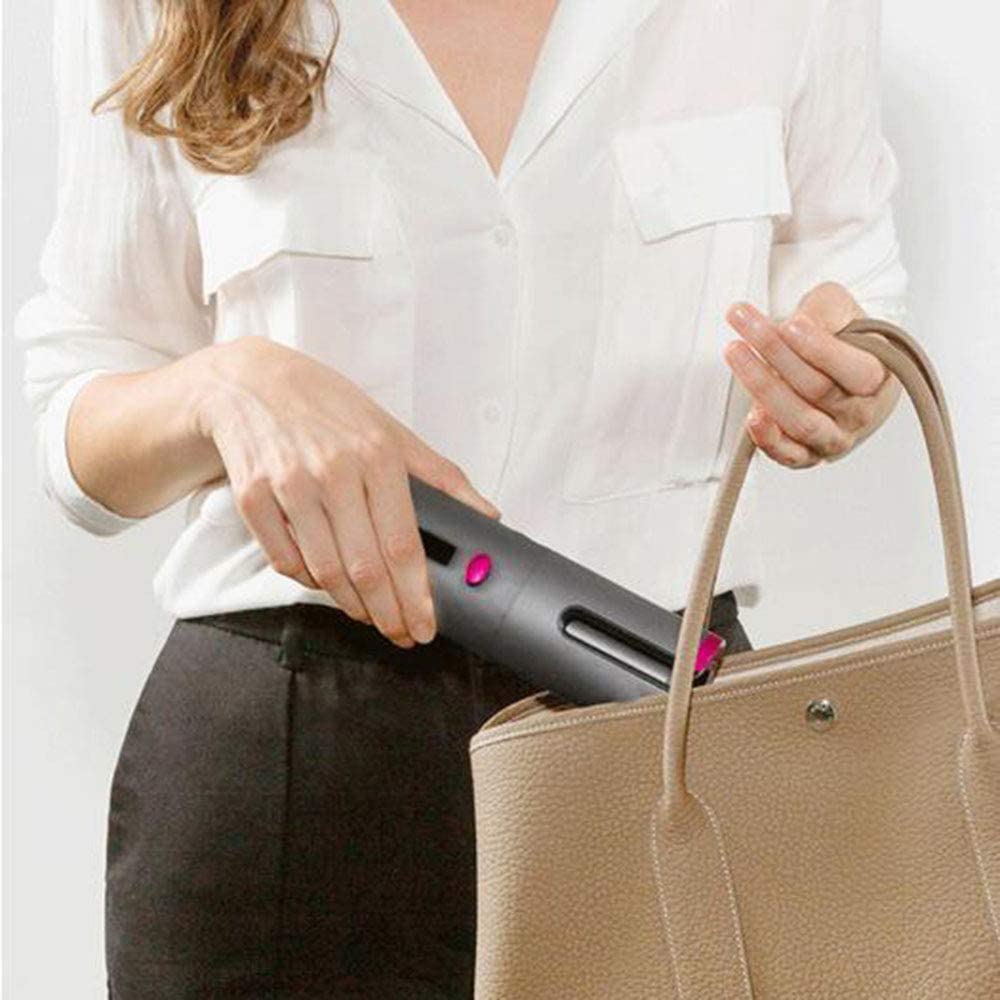 Επαναφορτιζόμενη USB Ασύρματη Φορητή Συσκευή για Μπούκλες Andowl με Ενσωματωμένη Μπαταρία και με Οθόνη LCD Επαναφορτιζόμενη USB Ασύρματη Φορητή Συσκευή για Μπούκλες Andowl με Ενσωματωμένη Μπαταρία και με Οθόνη LCD