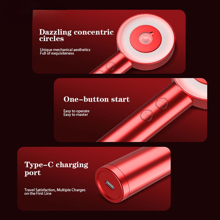 Επαναφορτιζόμενη Βούρτσα Μασάζ Κεφαλής με Φωτοθεραπεία LED Επαναφορτιζόμενη Βούρτσα Μασάζ Κεφαλής με Φωτοθεραπεία LED