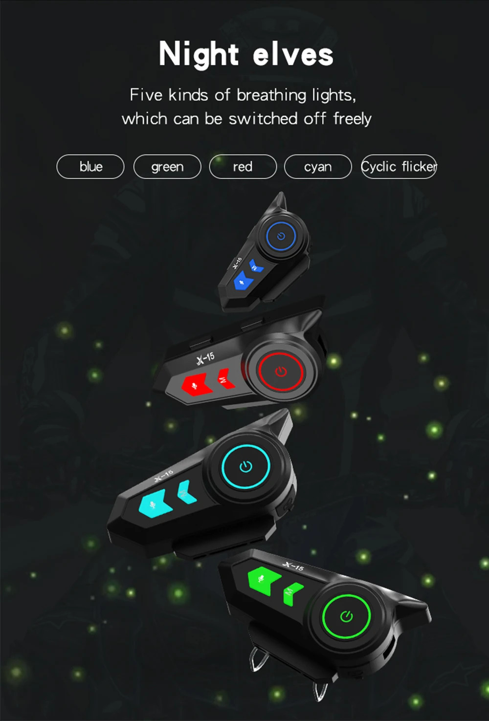 Επαναφορτιζόμενο Αδιάβροχο Σύστημα Ενδοεπικοινωνίας για Κράνος Μηχανής με Bluetooth & Μικρόφωνο Επαναφορτιζόμενο Αδιάβροχο Σύστημα Ενδοεπικοινωνίας για Κράνος Μηχανής με Bluetooth & Μικρόφωνο