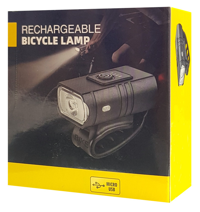 Επαναφορτιζόμενο Εμπρόσθιο Φως Ποδηλάτου 800LM, Εμβέλεια 100m & IP44 Επαναφορτιζόμενο Εμπρόσθιο Φως Ποδηλάτου 800LM, Εμβέλεια 100m & IP44