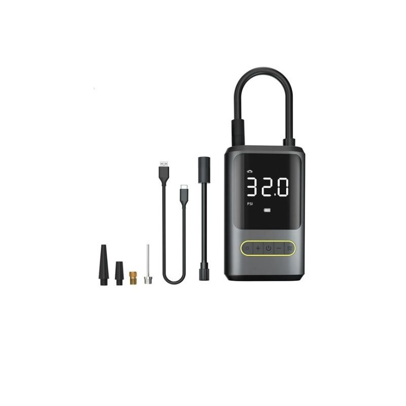 Φορητό Κομπρεσέρ Αέρα Μπαταρίας 150PSI με Οθόνη LCD Φορητό Κομπρεσέρ Αέρα Μπαταρίας 150PSI με Οθόνη LCD