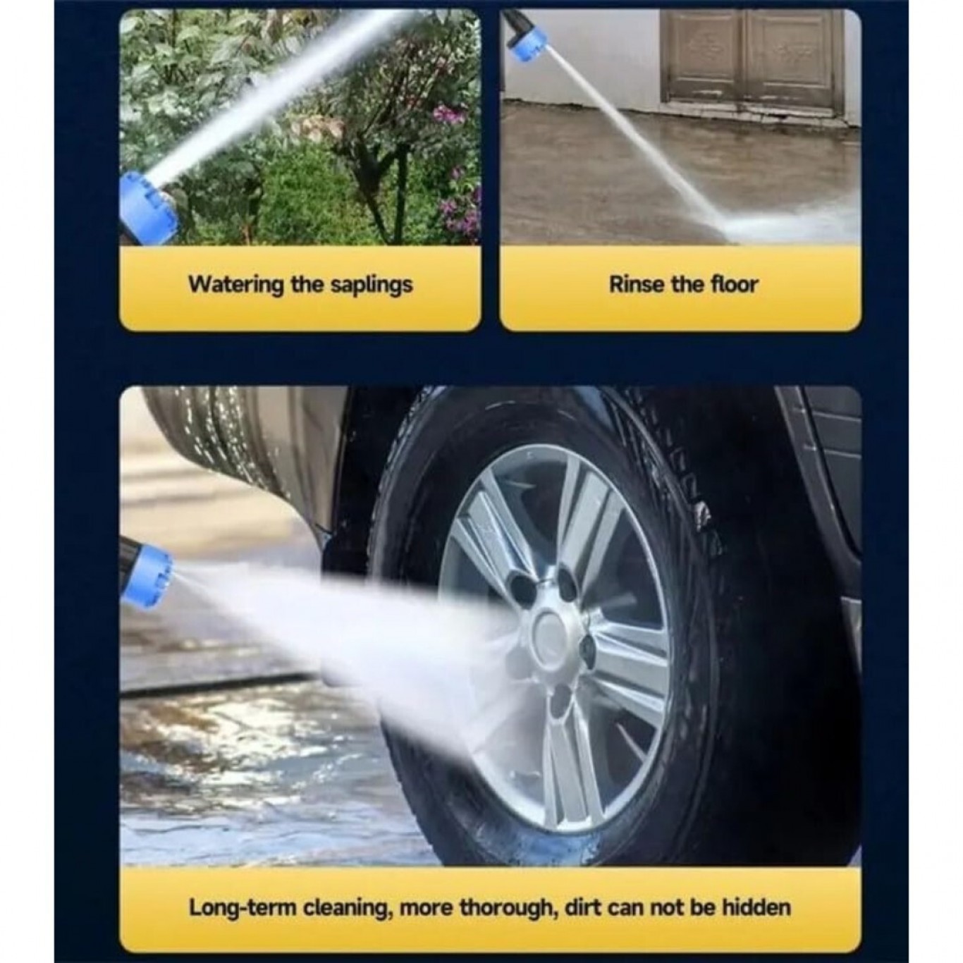 Επαναφορτιζόμενο Φορητό Πιστόλι Πλυσίματος - Πιεστικό νερού 48V με Ισχυρό Μοτέρ Επαναφορτιζόμενο Φορητό Πιστόλι Πλυσίματος - Πιεστικό νερού 48V με Ισχυρό Μοτέρ