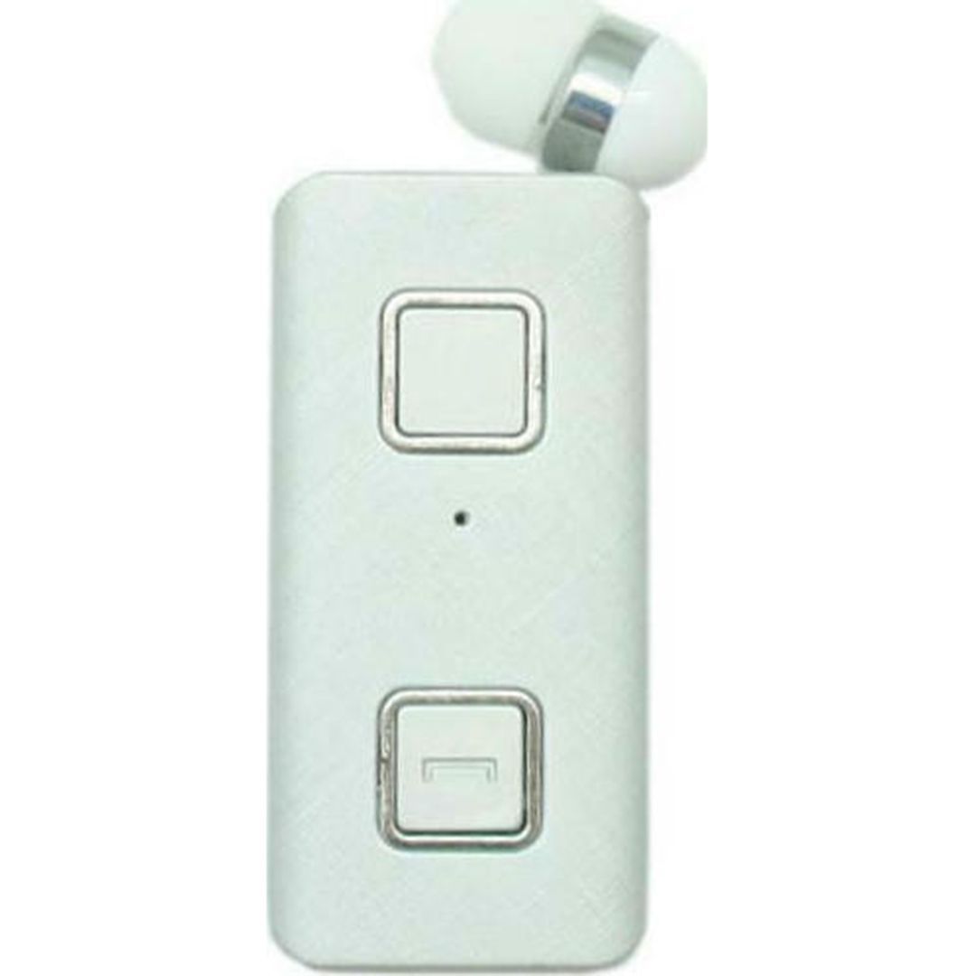 Επαναφορτιζόμενο HandsFree Ακουστικό Bluetooth Πέτου με Δόνηση & Ενσωματωμένο μικρόφωνο, Ανασυρόμενο Ακουστικό Clip Ασημί Επαναφορτιζόμενο HandsFree Ακουστικό Bluetooth Πέτου με Δόνηση & Ενσωματωμένο μικρόφωνο, Ανασυρόμενο Ακουστικό Clip Ασημί