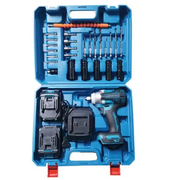 Επαναφορτιζόμενο Παλμικό Μπουλονόκλειδο 48V με 2 Μπαταρίες 5.0Ah Επαναφορτιζόμενο Παλμικό Μπουλονόκλειδο 48V με 2 Μπαταρίες 5.0Ah