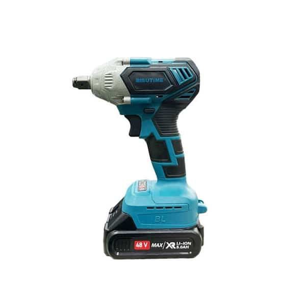 Επαναφορτιζόμενο Παλμικό Μπουλονόκλειδο 48V με 2 Μπαταρίες 5.0Ah Επαναφορτιζόμενο Παλμικό Μπουλονόκλειδο 48V με 2 Μπαταρίες 5.0Ah