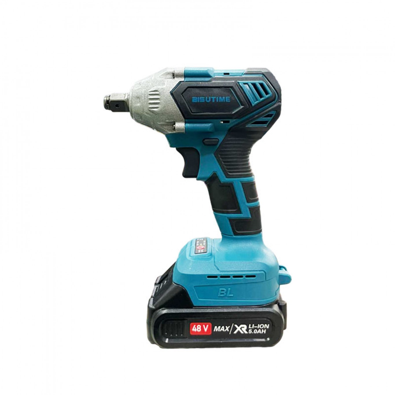 Επαναφορτιζόμενο Παλμικό Μπουλονόκλειδο 48V με 2 Μπαταρίες και Βαλιτσάκι Μεταφοράς 5.0Ah BISUTIME Επαναφορτιζόμενο Παλμικό Μπουλονόκλειδο 48V με 2 Μπαταρίες και Βαλιτσάκι Μεταφοράς 5.0Ah BISUTIME