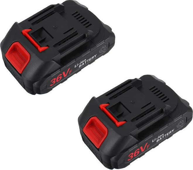 Επαναφορτιζόμενο Ψαλίδι Κλαδέματος 36W - Μέγιστη Διάμετρος Κοπής 25mm - Σετ με 2 Μπαταρίες Επαναφορτιζόμενο Ψαλίδι Κλαδέματος 36W - Μέγιστη Διάμετρος Κοπής 25mm - Σετ με 2 Μπαταρίες