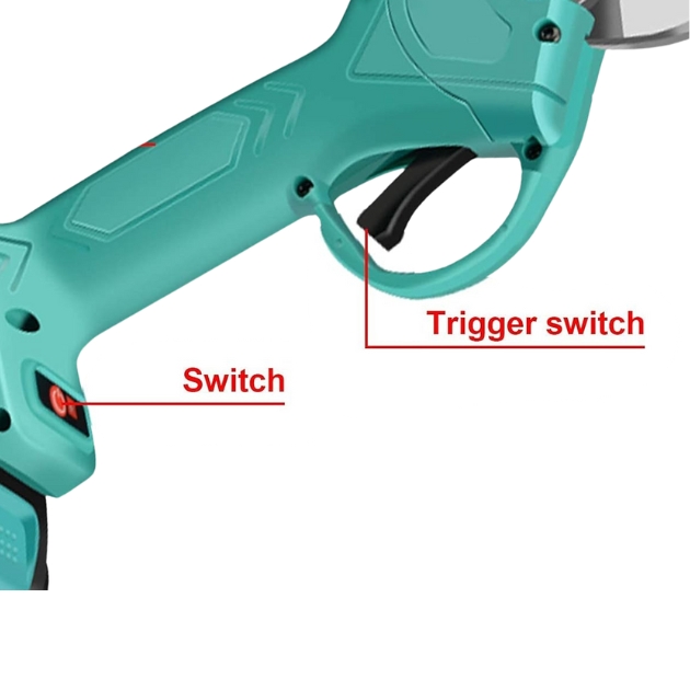 Επαναφορτιζόμενο Ψαλίδι Κλαδέματος 36W - Μέγιστη Διάμετρος Κοπής 25mm - Σετ με 2 Μπαταρίες Επαναφορτιζόμενο Ψαλίδι Κλαδέματος 36W - Μέγιστη Διάμετρος Κοπής 25mm - Σετ με 2 Μπαταρίες