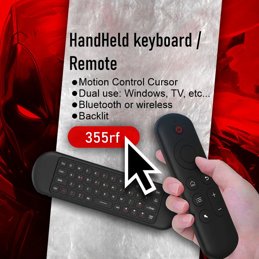 Επαναφορτιζόμενο Τηλεχειριστήριο & Ποντίκι για TV BOX με Mini Πληκτρολόγιο και Bluetooth - Air Mouse Keyboard Επαναφορτιζόμενο Τηλεχειριστήριο & Ποντίκι για TV BOX με Mini Πληκτρολόγιο και Bluetooth - Air Mouse Keyboard