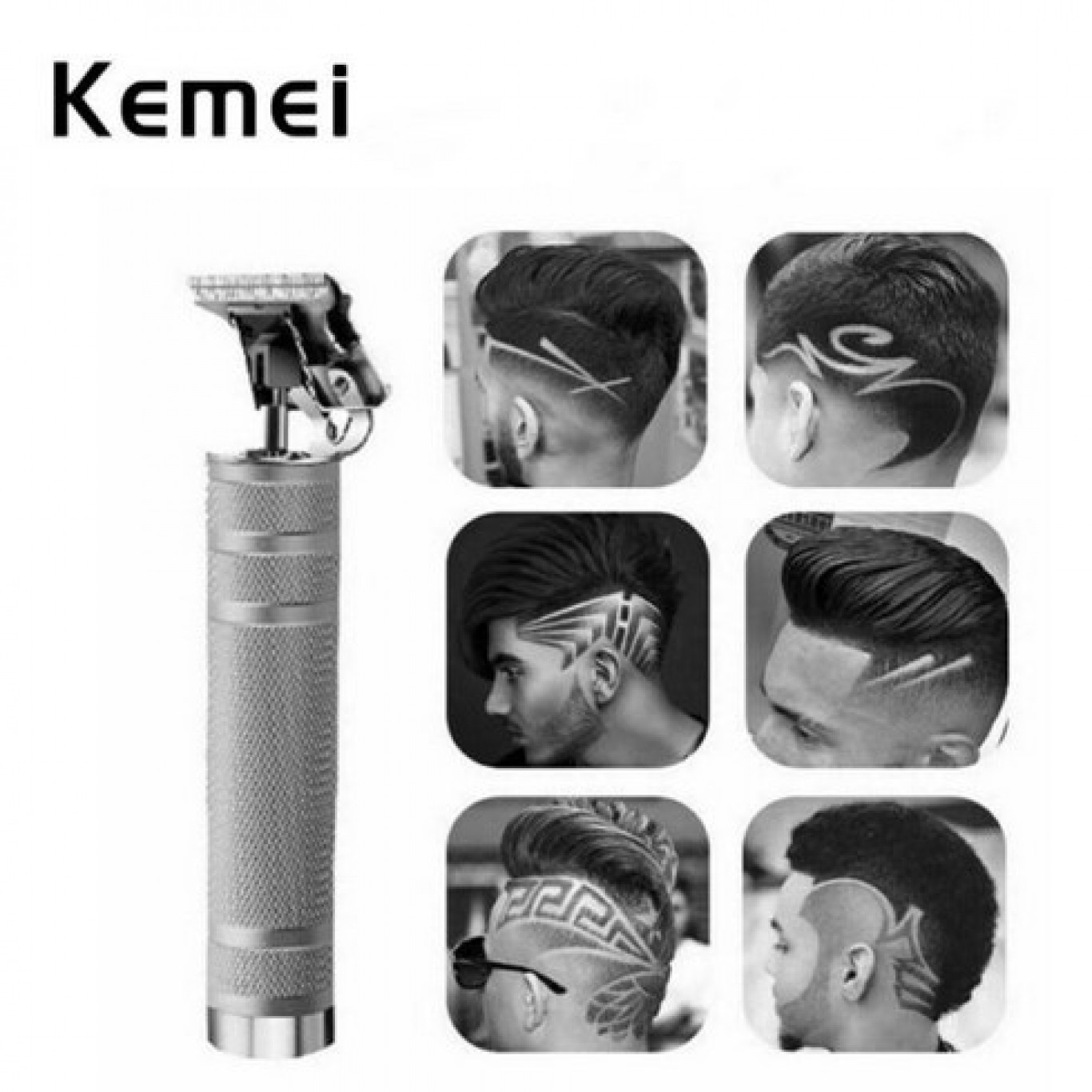 Επαναφορτιζόμενο Trimmer - Κουρευτική Μηχανή KEMEI με Λεπίδες Carbon και Μπαταρία Λιθίου 5W Επαναφορτιζόμενο Trimmer - Κουρευτική Μηχανή KEMEI με Λεπίδες Carbon και Μπαταρία Λιθίου 5W