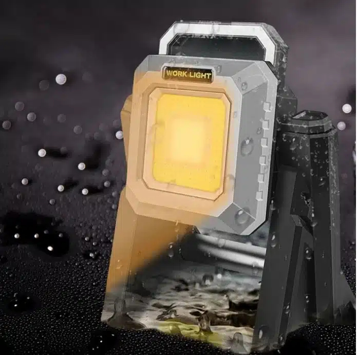 Επαναφορτιζόμενος Αδιάβροχος Τηλεσκοπικός Προβολέας Εργασίας με Περιστροφή 360° και Ρυθμιζόμενο Φως 128LED σε Θερμό και Ψυχρό Λευκό Φωτισμό Επαναφορτιζόμενος Αδιάβροχος Τηλεσκοπικός Προβολέας Εργασίας με Περιστροφή 360° και Ρυθμιζόμενο Φως 128LED σε Θερμό και Ψυχρό Λευκό Φωτισμό