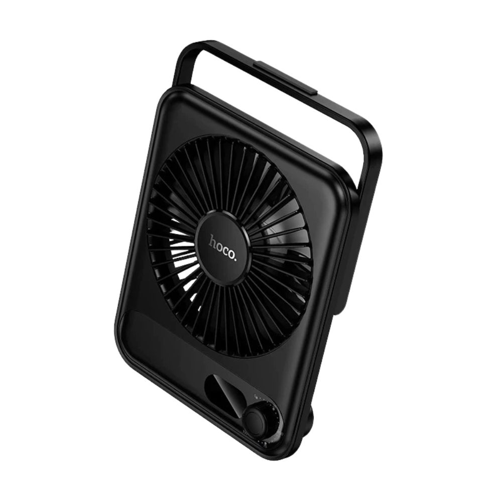 Επαναφορτιζόμενος Ανεμιστήρας Γραφείου Ultra Slim Αθόρυβος 2.5W με Οθόνη LED - HOCO Επαναφορτιζόμενος Ανεμιστήρας Γραφείου Ultra Slim Αθόρυβος 2.5W με Οθόνη LED - HOCO