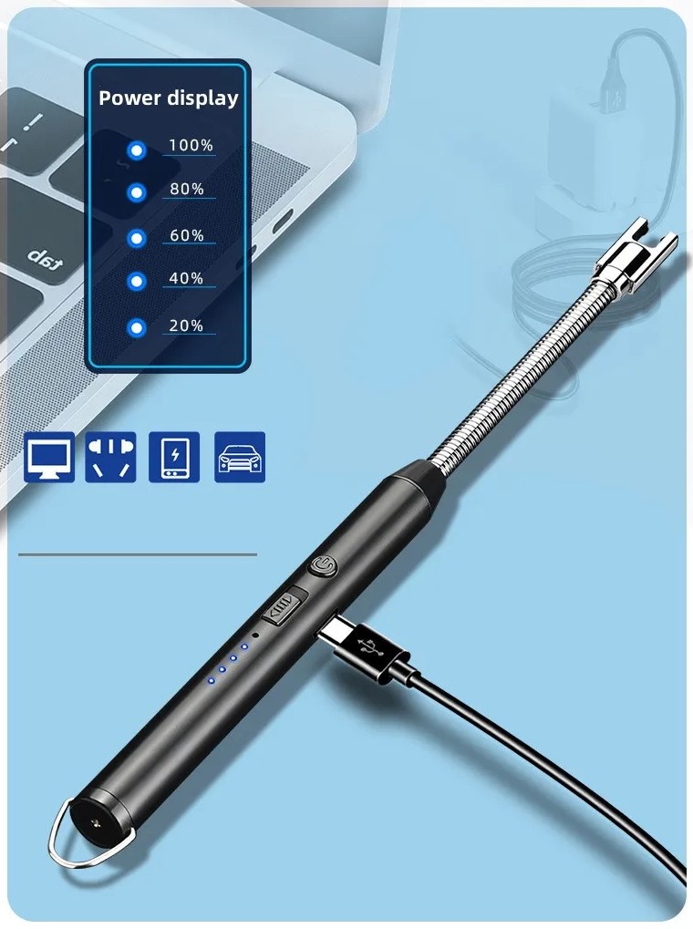 Επαναφορτιζόμενος Αντιανεμικός Ηλεκτρικός Αναπτήρας με Κλείδωμα Ασφαλείας Destman Επαναφορτιζόμενος Αντιανεμικός Ηλεκτρικός Αναπτήρας με Κλείδωμα Ασφαλείας Destman