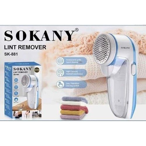 Επαναφορτιζόμενος Αποχνουδωτής - Φορητή Συσκευή Αφαίρεσης Χνουδιών 2W Sokany Λευκός Επαναφορτιζόμενος Αποχνουδωτής - Φορητή Συσκευή Αφαίρεσης Χνουδιών 2W Sokany Λευκός