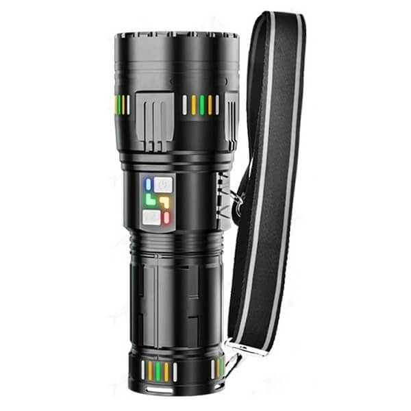 Επαναφορτιζόμενος Φακός LED Αδιάβροχος IP67 με Μέγιστη Φωτεινότητα 30000lm και Λειτουργία Strobe X-Balog Επαναφορτιζόμενος Φακός LED Αδιάβροχος IP67 με Μέγιστη Φωτεινότητα 30000lm και Λειτουργία Strobe X-Balog