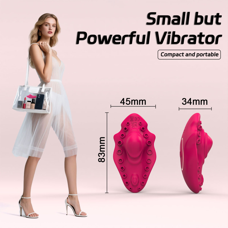 Επαναφορτιζόμενος Φορετός Δονητής App Control – Διπλή Διέγερση Κλειτορίδας & Κόλπου - Wearable Vibrator 9 Λειτουργιών Επαναφορτιζόμενος Φορετός Δονητής App Control – Διπλή Διέγερση Κλειτορίδας & Κόλπου - Wearable Vibrator 9 Λειτουργιών