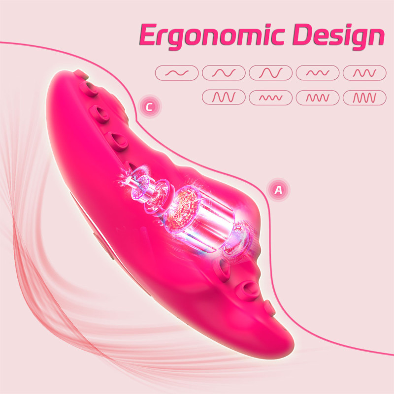 Επαναφορτιζόμενος Φορετός Δονητής App Control – Διπλή Διέγερση Κλειτορίδας & Κόλπου - Wearable Vibrator 9 Λειτουργιών Επαναφορτιζόμενος Φορετός Δονητής App Control – Διπλή Διέγερση Κλειτορίδας & Κόλπου - Wearable Vibrator 9 Λειτουργιών