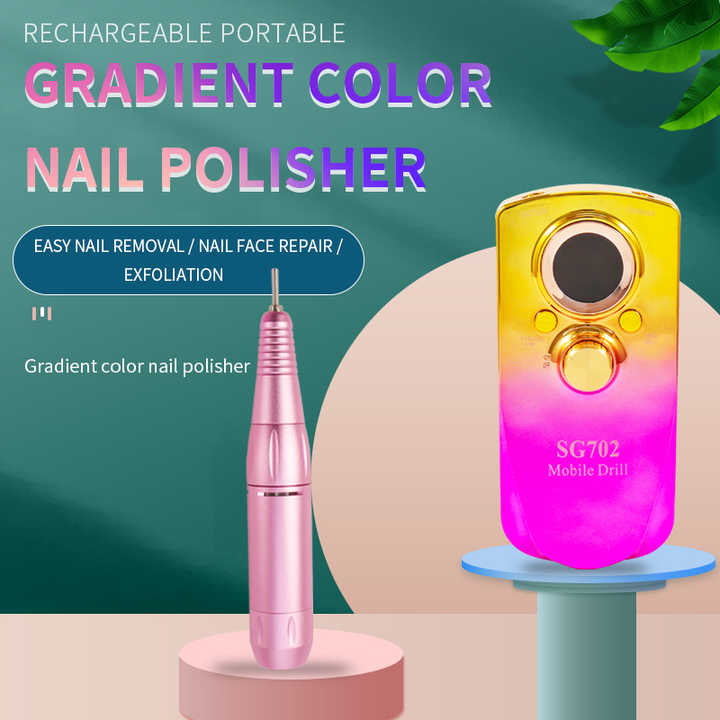Επαναφορτιζόμενος Φορητός Τροχός Νυχιών 35000rpm Επαναφορτιζόμενος Φορητός Τροχός Νυχιών 35000rpm