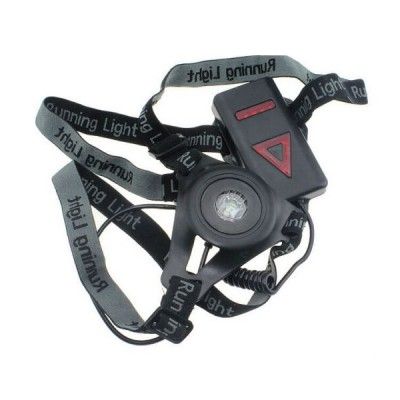 Επαναφορτιζόμενος LED Φακός Στήθους για Τρέξιμο 250Lm με 4 Λειτουργίες Φωτισμού Επαναφορτιζόμενος LED Φακός Στήθους για Τρέξιμο 250Lm με 4 Λειτουργίες Φωτισμού