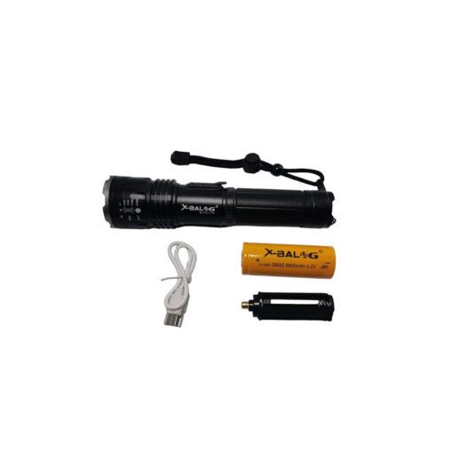 Επαναφορτιζόμενος LED Φακός USB με 3 Λειτουργίες Φωτισμού και με Δυνατότητα Zoom Επαναφορτιζόμενος LED Φακός USB με 3 Λειτουργίες Φωτισμού και με Δυνατότητα Zoom