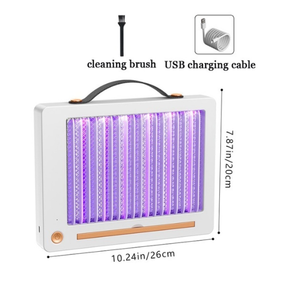 Επαναφορτιζόμενος LED Λαμπτήρας Κουνουπιών Zapper με Ηλεκτροσόκ USB - Απωθητική Παγίδα Εντόμων Επαναφορτιζόμενος LED Λαμπτήρας Κουνουπιών Zapper με Ηλεκτροσόκ USB - Απωθητική Παγίδα Εντόμων