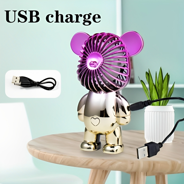 Επαναφορτιζόμενος Μίνι Ανεμιστήρας Αρκουδάκι - Mini Rechargeable USB Handy Fan - 4 Γυαλιστερά Χρώματα Επαναφορτιζόμενος Μίνι Ανεμιστήρας Αρκουδάκι - Mini Rechargeable USB Handy Fan - 4 Γυαλιστερά Χρώματα