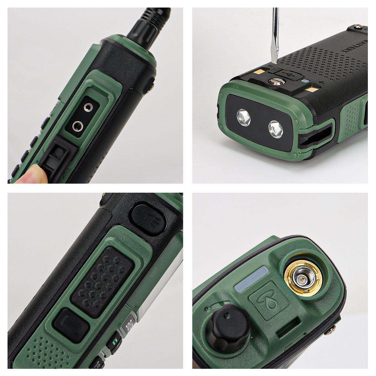 Επαναφορτιζόμενος Type - C Ασύρματος Φορητός Πομποδέκτης VHF – UHF 5W BAOFENG με Οθόνη LCD & Διπλό LED Φακό Επαναφορτιζόμενος Type - C Ασύρματος Φορητός Πομποδέκτης VHF – UHF 5W BAOFENG με Οθόνη LCD & Διπλό LED Φακό