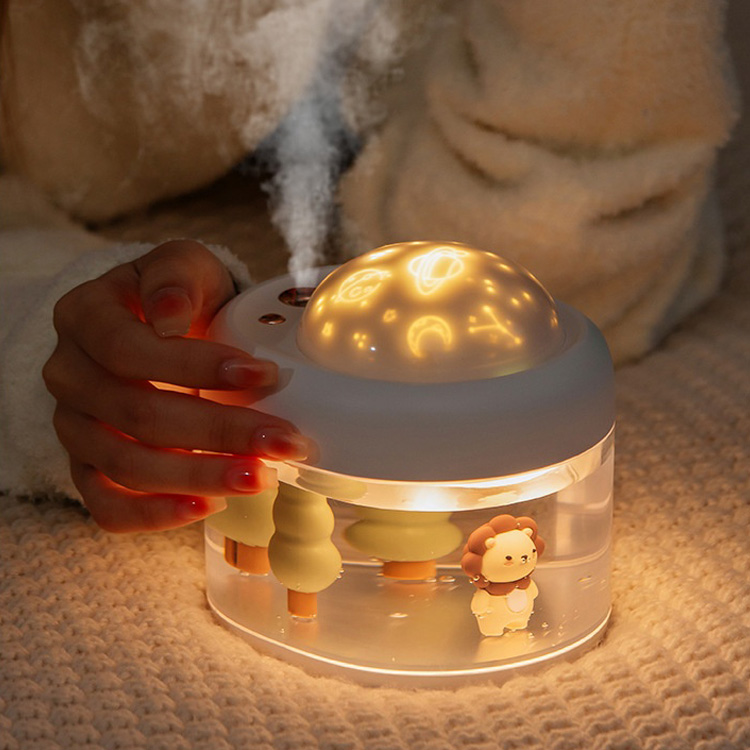 Επαναφορτιζόμενος Υγραντήρας Υπερήχων - Συσκευή Αρωματοθεραπείας με Περιστρεφόμενο Προτζέκτορα & Φωτάκι Νυκτός 500ml Επαναφορτιζόμενος Υγραντήρας Υπερήχων - Συσκευή Αρωματοθεραπείας με Περιστρεφόμενο Προτζέκτορα & Φωτάκι Νυκτός 500ml