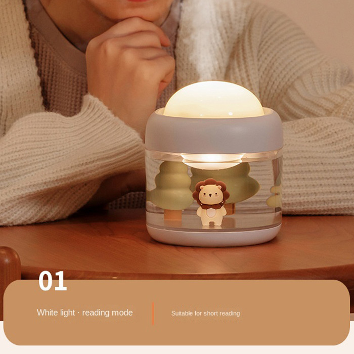 Επαναφορτιζόμενος Υγραντήρας Υπερήχων - Συσκευή Αρωματοθεραπείας με Περιστρεφόμενο Προτζέκτορα & Φωτάκι Νυκτός 500ml Επαναφορτιζόμενος Υγραντήρας Υπερήχων - Συσκευή Αρωματοθεραπείας με Περιστρεφόμενο Προτζέκτορα & Φωτάκι Νυκτός 500ml