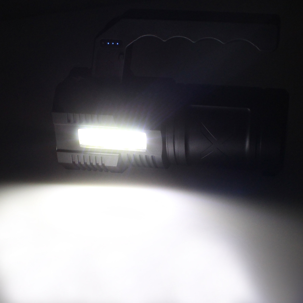 Επαναφορτιζόμενος Προβολέας Χειρός LED Αδιάβροχος IP65 Διπλής Λειτουργίας Επαναφορτιζόμενος Προβολέας Χειρός LED Αδιάβροχος IP65 Διπλής Λειτουργίας